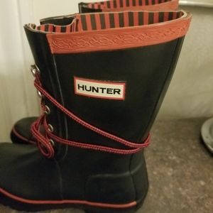 HUNTER RAIN BOOTS FESTIVAL PREOWNED UK 5 US SZ 7